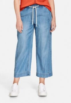 Gerry Weber Mit Dehnbund - Flared Jeans - Blau Mit Use