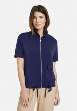 Gerry Weber Mit Reissverschluss - Sweater - Blueberry