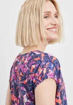 1/2 Arm - T-Shirt Print - Blau Lila Pink Druck 8 1/2 Arm - T-Shirt Print - Blau Lila Pink Druck -Gerry Weber be49cc1afaa94aaca00bce105ff408be