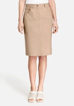 Gerry Weber Mit Stretchkomfort - Kokerrok - Caramel