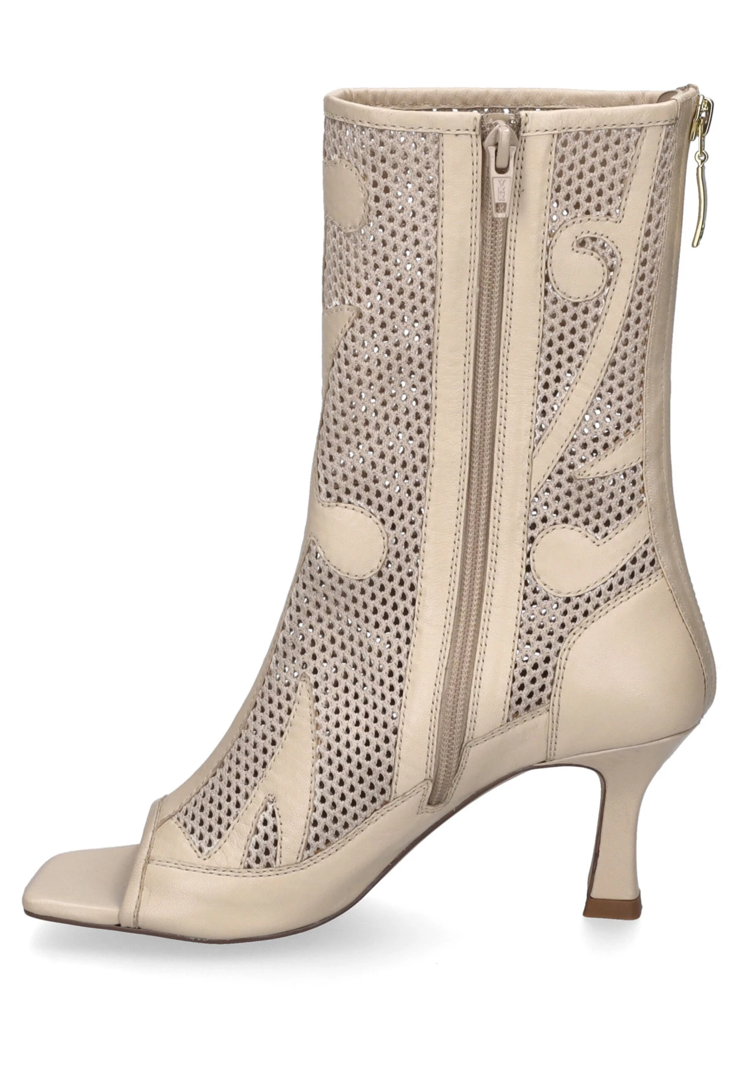 Gerry Weber Civita 09 - Cowboy-/Bikerlaarsjes - Creme 1 Gerry Weber Civita 09 - Cowboy-/Bikerlaarsjes - Creme