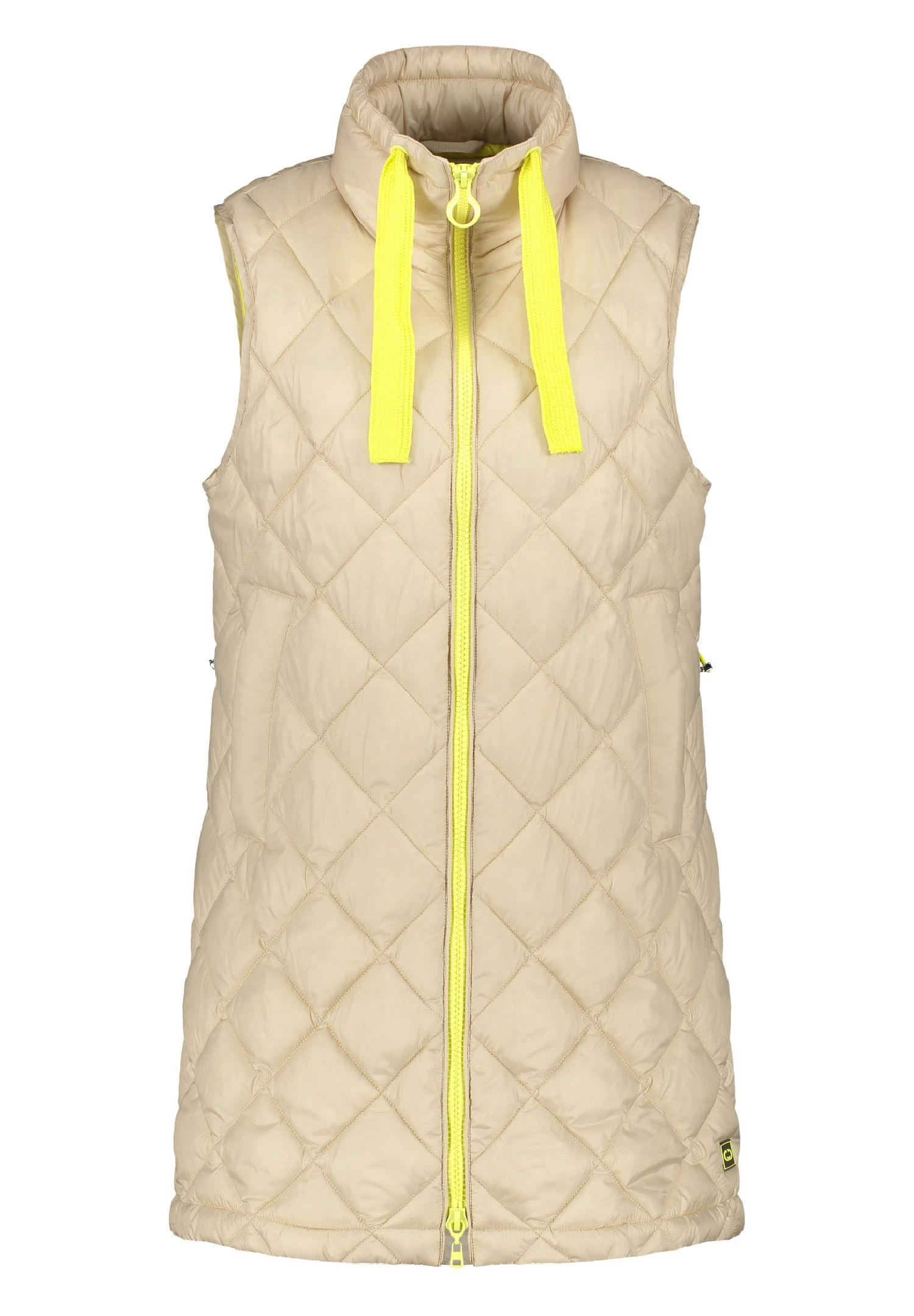 Gerry Weber Lang Mit Farblichem Akzent - Bodywarmer - Sand 6 Gerry Weber Lang Mit Farblichem Akzent - Bodywarmer - Sand - Afbeelding 6
