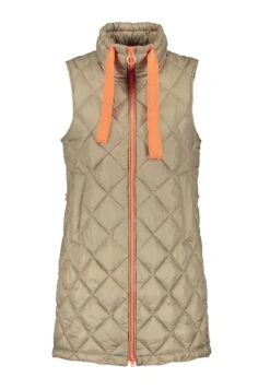 Gerry Weber Lang Mit Farblichem Akzent - Bodywarmer - Khaki -Gerry Weber cd4dba7d887a4591b2f2f330ffd8ecb4