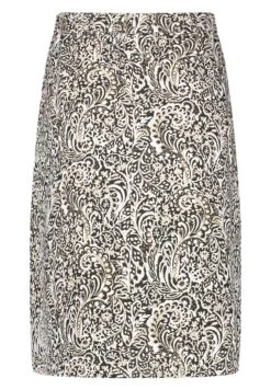 Gemusterter Mit Kellerfalte - A-Lijn Rok - Schwarz Ecru Weiss Druck 11 Gemusterter Mit Kellerfalte - A-Lijn Rok - Schwarz Ecru Weiss Druck -Gerry Weber d07e59c91f904b4c9b915b09ee93cdfa