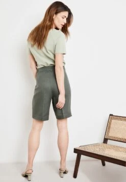 Gerry Weber Klassische Bermuda - Shorts - Olive -Gerry Weber d36b229fedb14c2da20c8b3c1519aee8