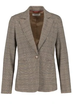 Gerry Weber Langarm Gefüttert Fein Karierter Mit R - Blazer - Sand Schwarz Lava Karo 9 Gerry Weber Langarm Gefüttert Fein Karierter Mit R - Blazer - Sand Schwarz Lava Karo -Gerry Weber d52983c32bd3405ab85c0a64629a0503