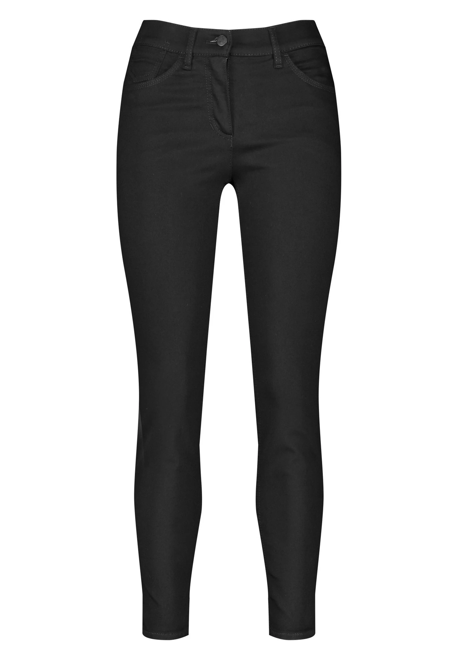 Gerry Weber 5-Pocket Best4Me Cropped - Slim Fit Jeans - Black Black Denim 4 Gerry Weber 5-Pocket Best4Me Cropped - Slim Fit Jeans - Black Black Denim - Afbeelding 4