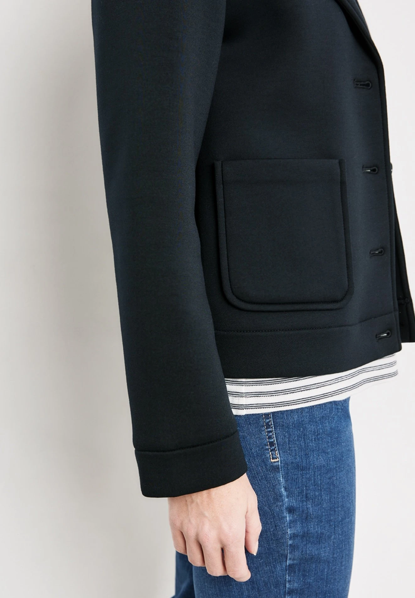 Gerry Weber Langarm - Blazer - Navy 3 Gerry Weber Langarm - Blazer - Navy - Afbeelding 3