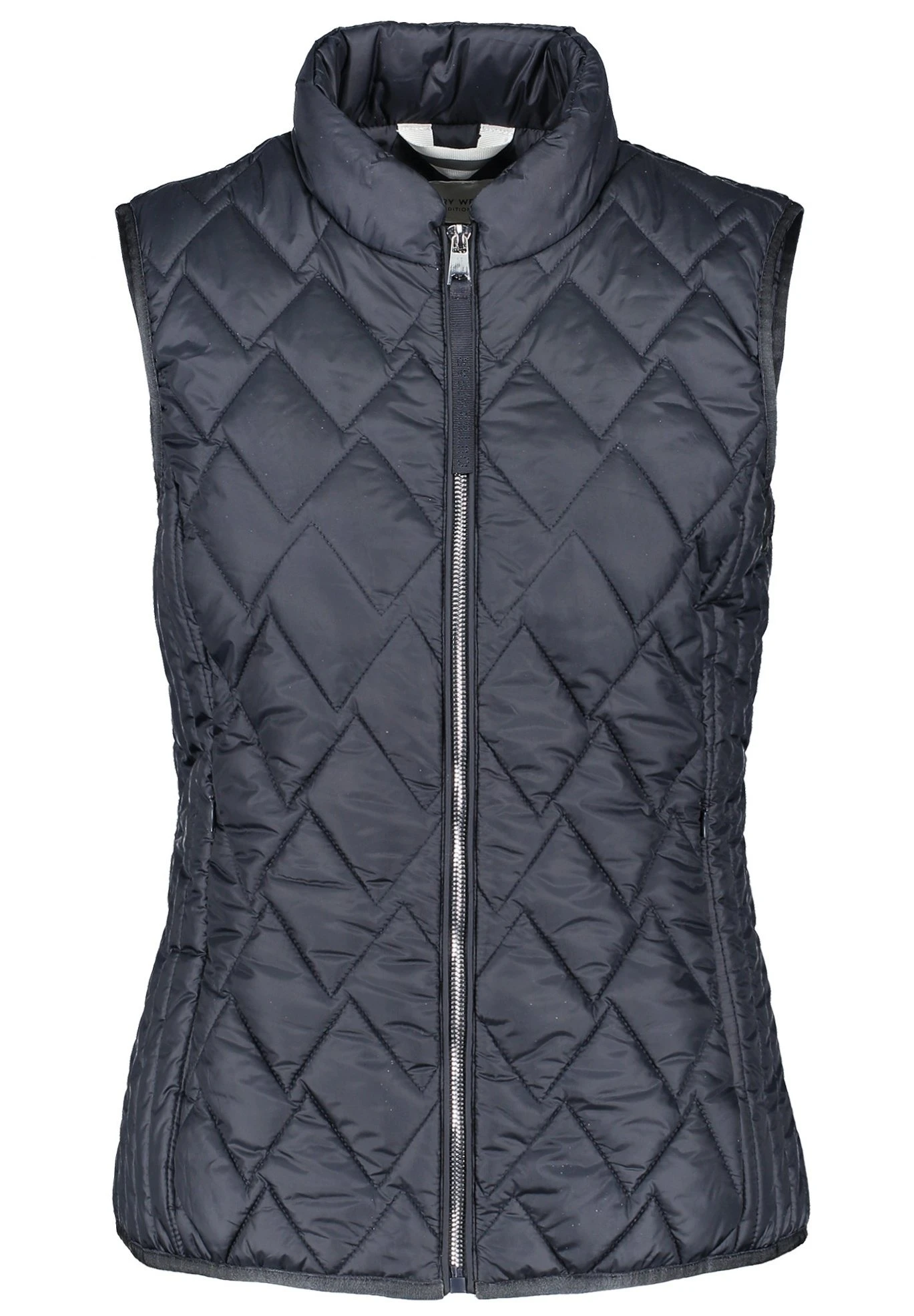 Gerry Weber Outdoor Lang Mit Leichter Taillieru - Bodywarmer - Navy 4 Gerry Weber Outdoor Lang Mit Leichter Taillieru - Bodywarmer - Navy - Afbeelding 4