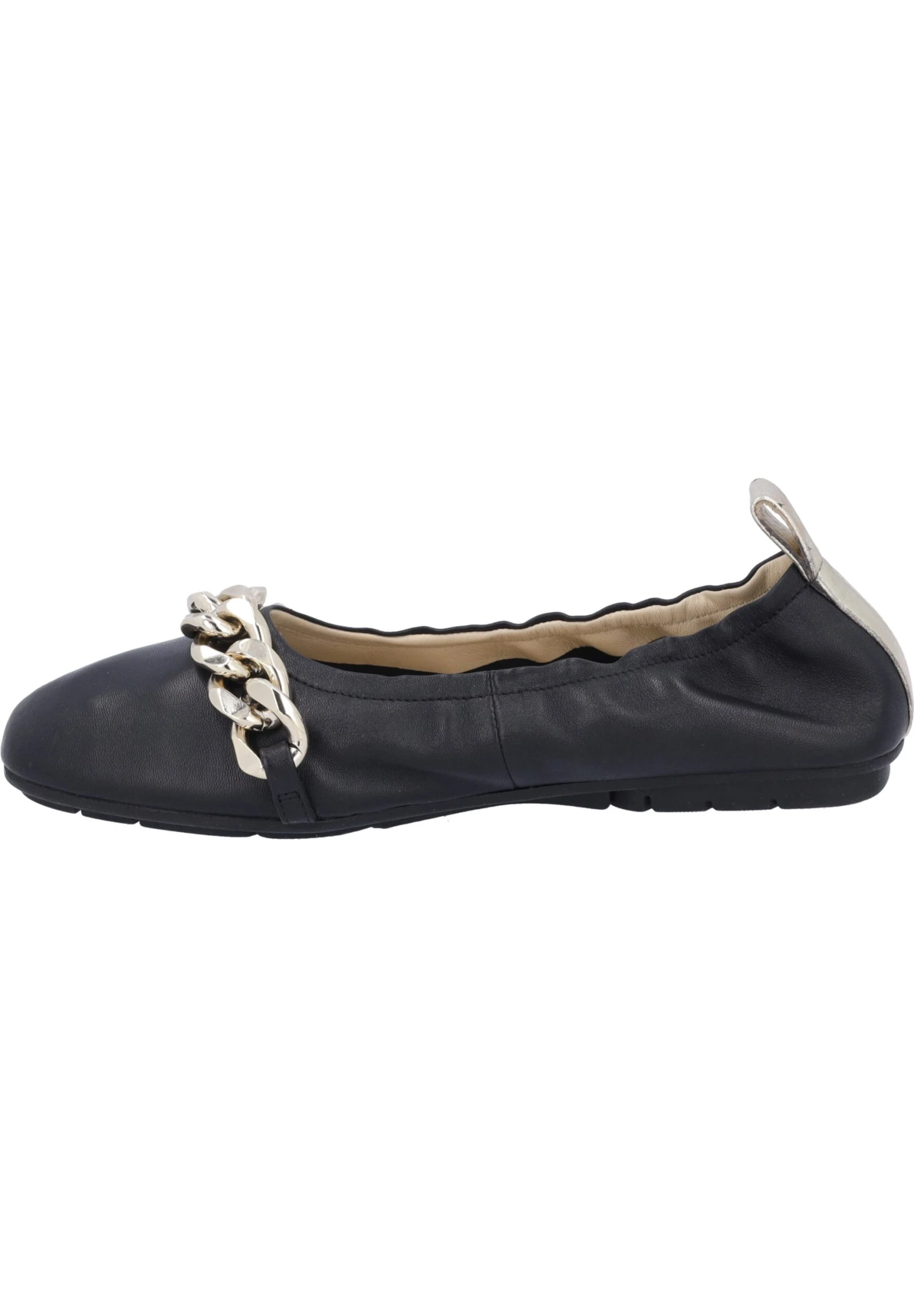 Gerry Weber Ballerina'S - Schwarz-Gold 3 Gerry Weber Ballerina'S - Schwarz-Gold - Afbeelding 3