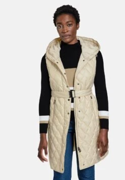 Gerry Weber Outdoor Mit Taillengürtel- Bodywarmer - Elfenbein