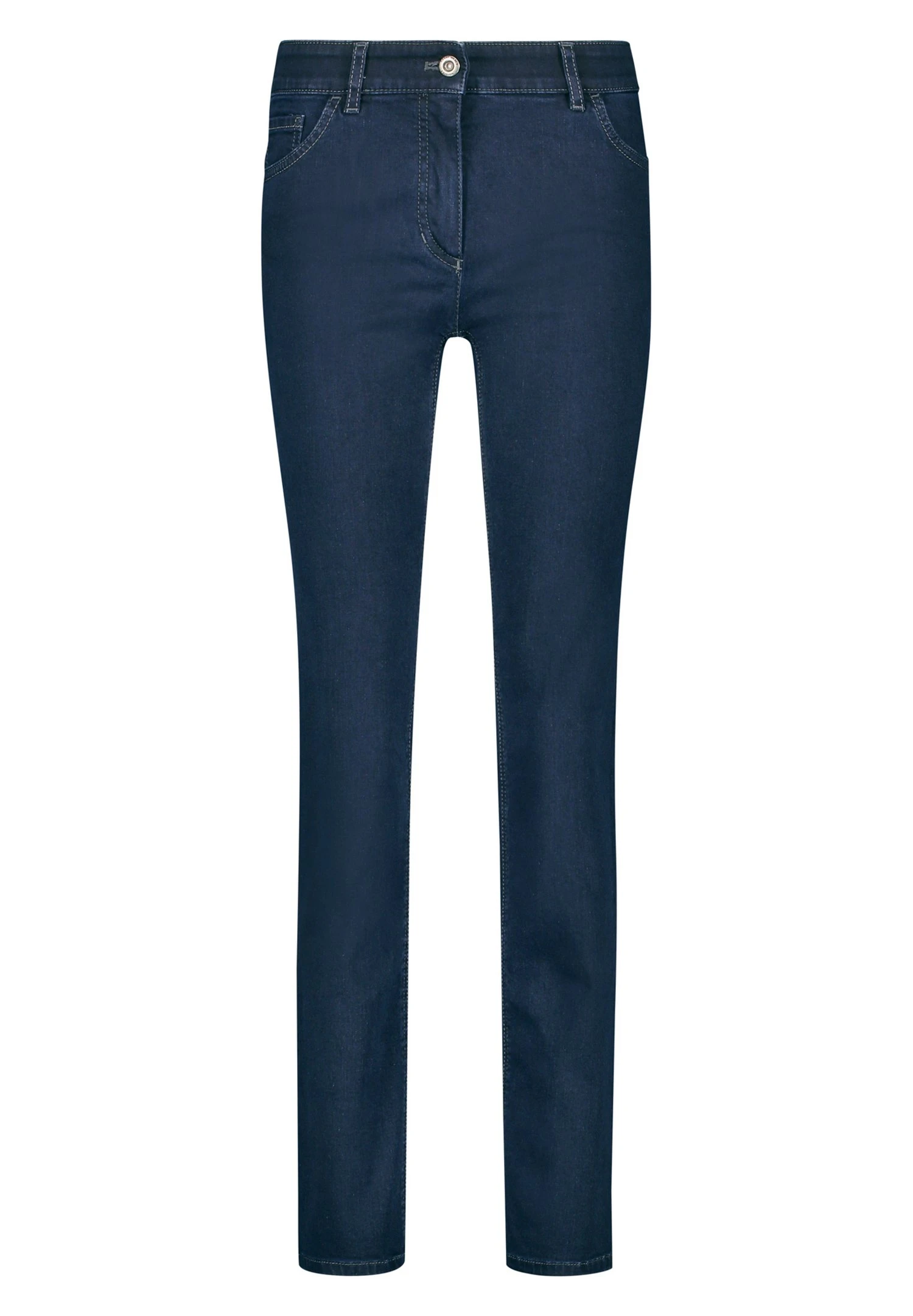 Gerry Weber 5-Pocket - Straight Leg Jeans - Dark Blue Denim 5 Gerry Weber 5-Pocket - Straight Leg Jeans - Dark Blue Denim - Afbeelding 5