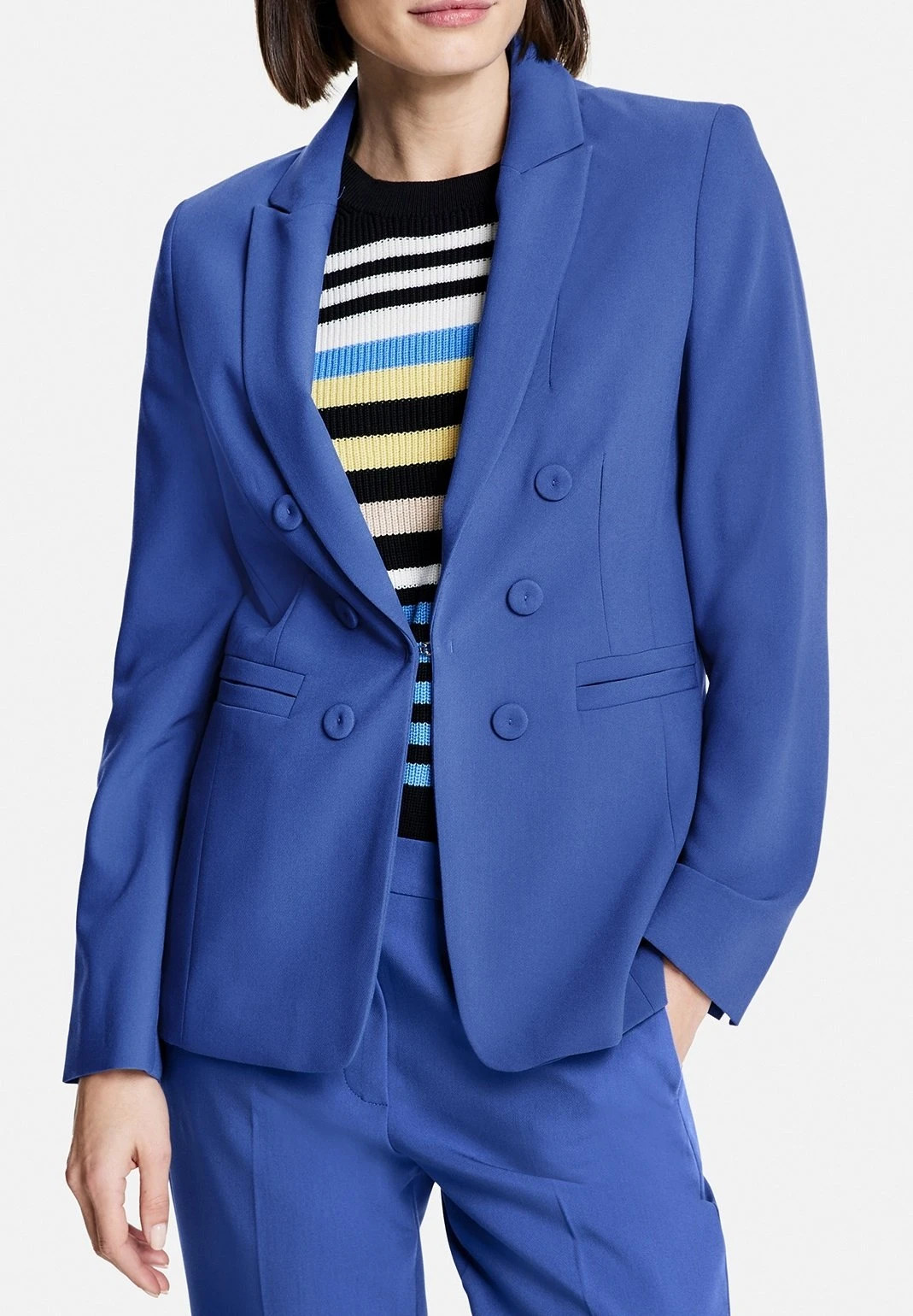 Gerry Weber Langarm Gefüttert Mit Knopfdetail - Blazer - Atlantic 3 Gerry Weber Langarm Gefüttert Mit Knopfdetail - Blazer - Atlantic - Afbeelding 3
