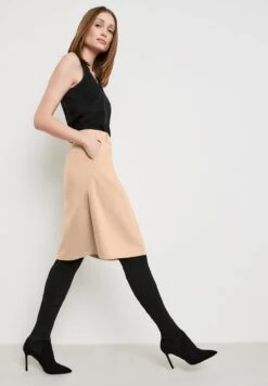 Gerry Weber Kurz Leicht Ausgestellter Mit Kellerfalte - A-Lijn Rok - Sand 10 Gerry Weber Kurz Leicht Ausgestellter Mit Kellerfalte - A-Lijn Rok - Sand -Gerry Weber eced66b1212e4b83989905f63e7a6b9f