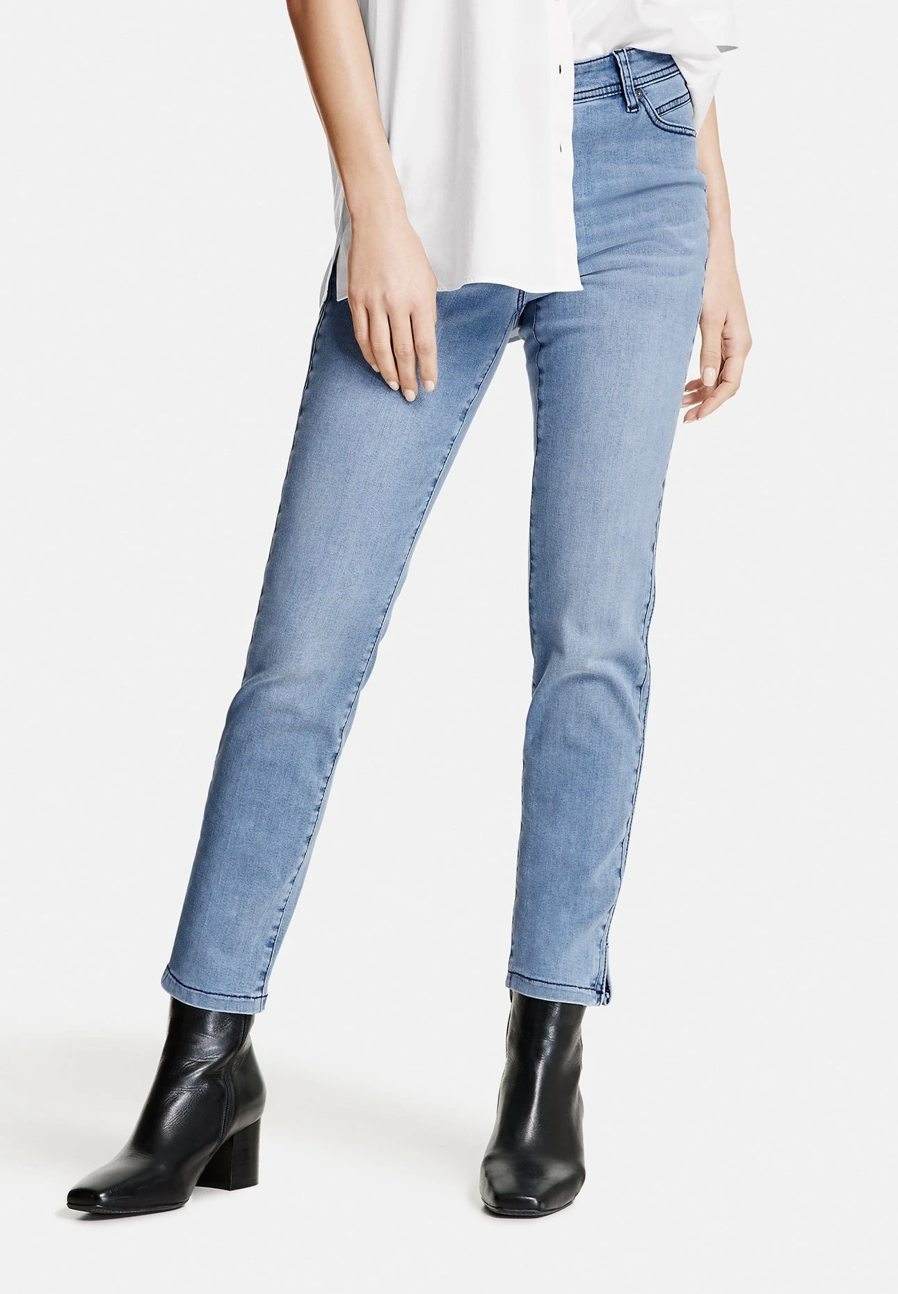 Gerry Weber Mit Stretchkomfort - Slim Fit Jeans - Blue Denim 1 Gerry Weber Mit Stretchkomfort - Slim Fit Jeans - Blue Denim