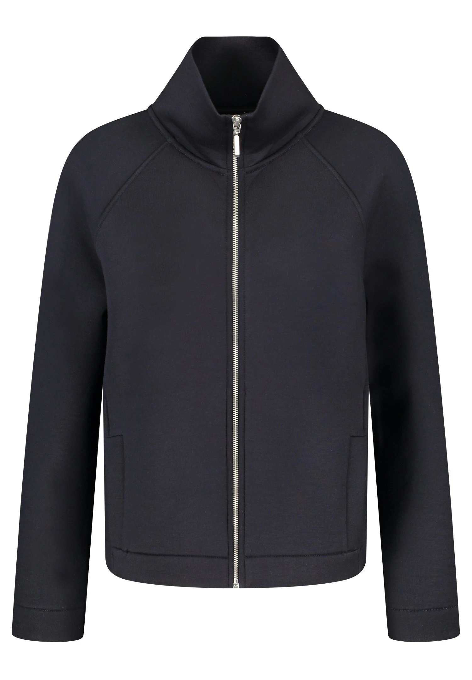 Gerry Weber Light Scuba - Sweater Met Rits - Navy 4 Gerry Weber Light Scuba - Sweater Met Rits - Navy - Afbeelding 4