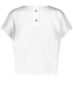 Gerry Weber Mit Knopfverschluss Im- T-Shirt Basic - Off White -Gerry Weber f697653eae704c98b7fee7e45265c8c6