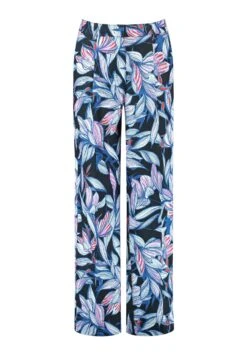 Broek - Blau Lila Pink Druck -Gerry Weber f6d4bebda6b9432182f8cdb62392473d
