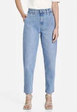 Gerry Weber Relaxed Fit Jeans - Blue Denim Mit Use