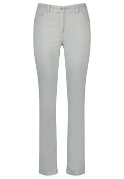 Straight Leg Jeans - Light Grey Denim